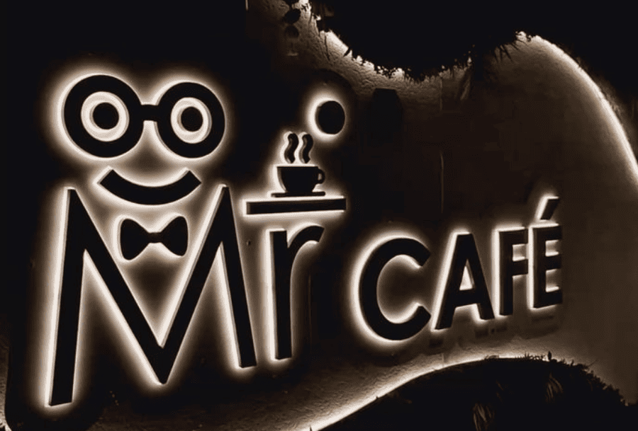 restaurant signboards