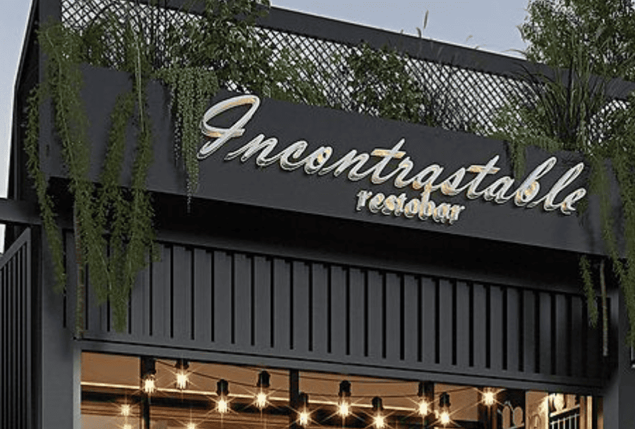 restaurant signboards