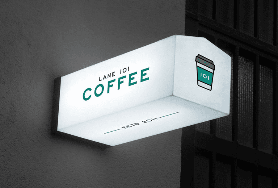 shop signboard Dubai