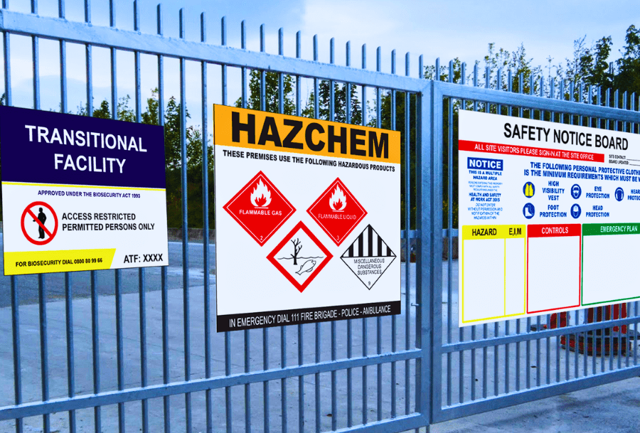 Construction Site Signboard